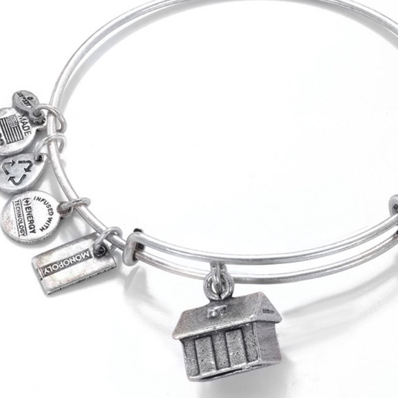Alex and Ani Monopoly House Charm Bangle - Picture 1 of 1